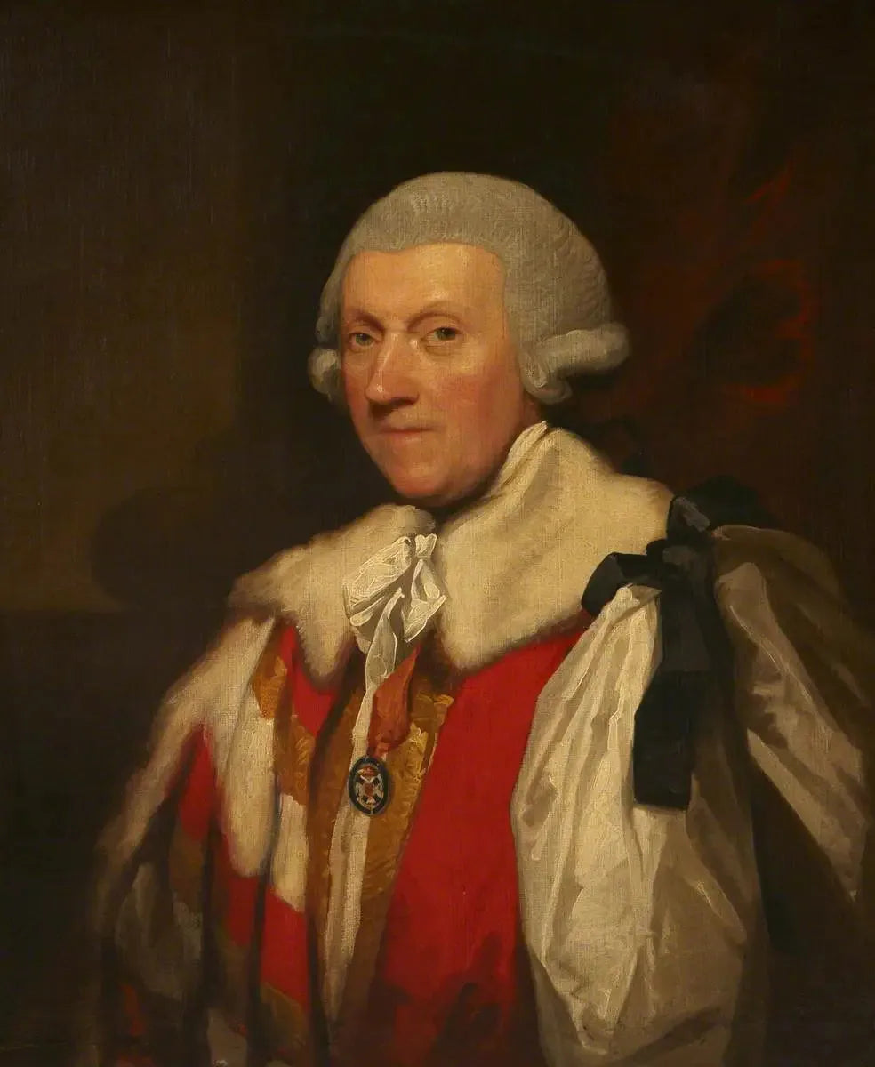 Arthur Acheson (c.1742–1807), 2e vicomte, 1er comte de Gosford - Gilbert Stuart image 1 copie de tableau peinte à la main