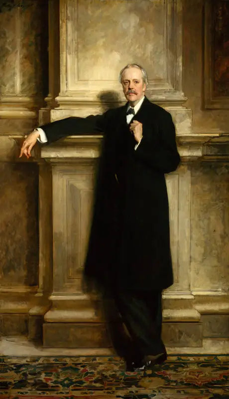 Arthur James Balfour, 1er comte de Balfour - John Singer Sargent image 1 reproduction de peinture à l’huile