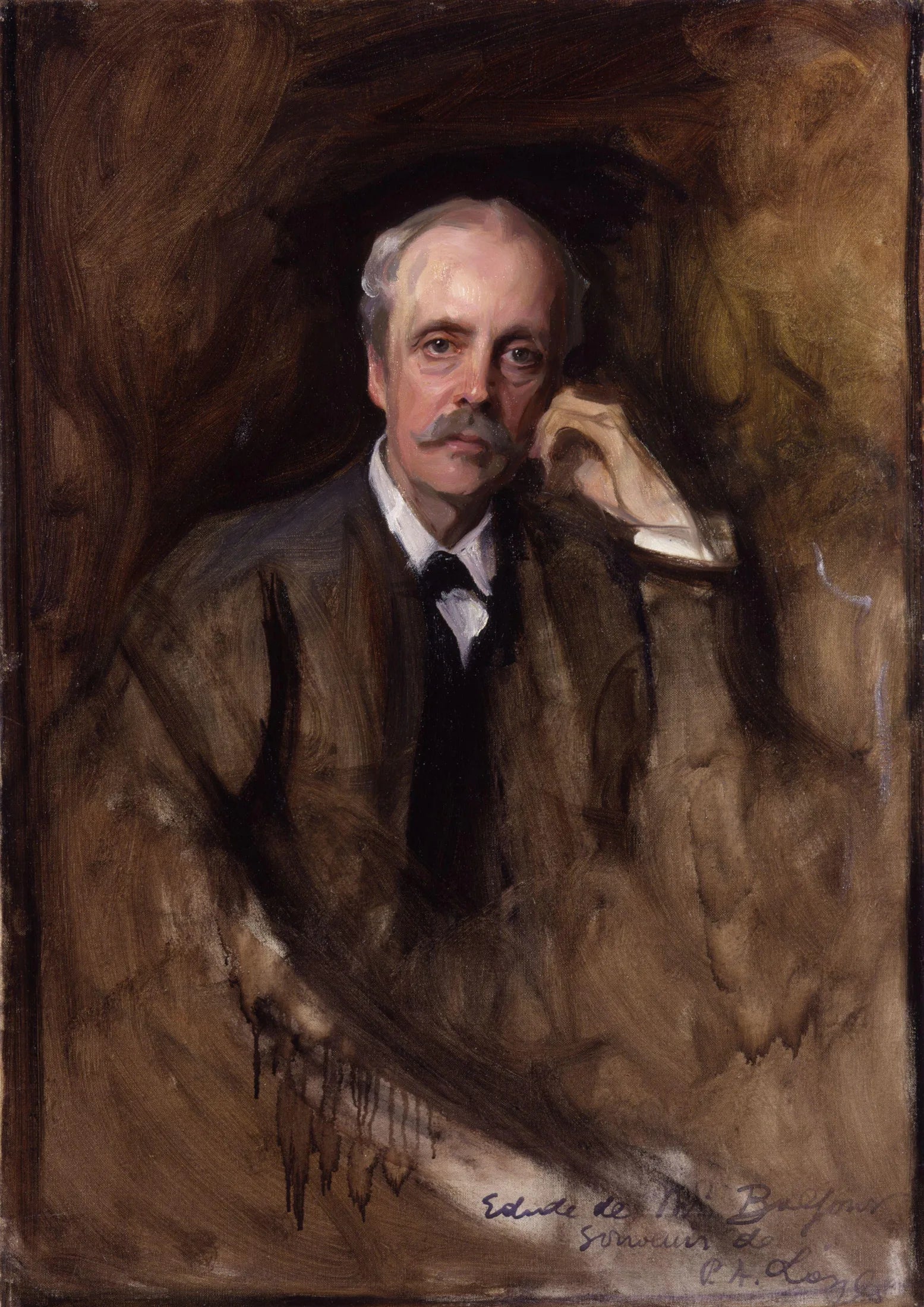 Arthur James Balfour, 1er comte de Balfour - Philip de László image 1 reproduction artisanale de tableau