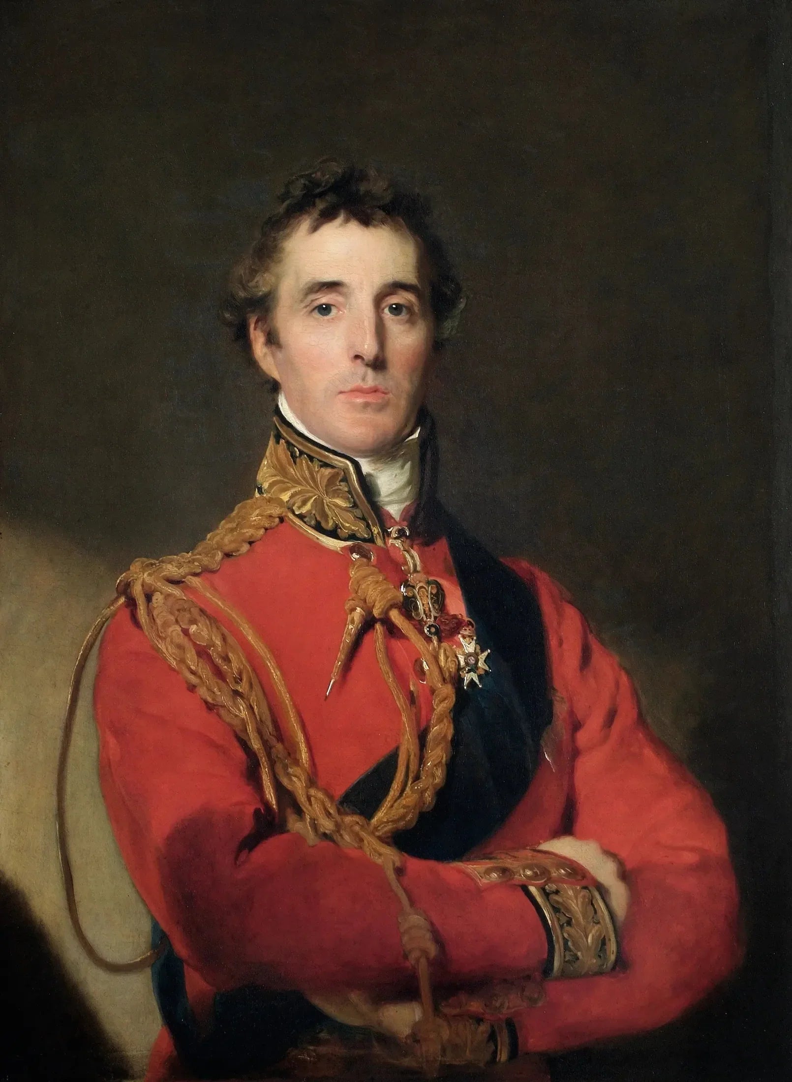 Arthur Wellesley (1769–1852), 1er duc de Wellington - Thomas Lawrence image 1 tableau peint à l’huile sur toile