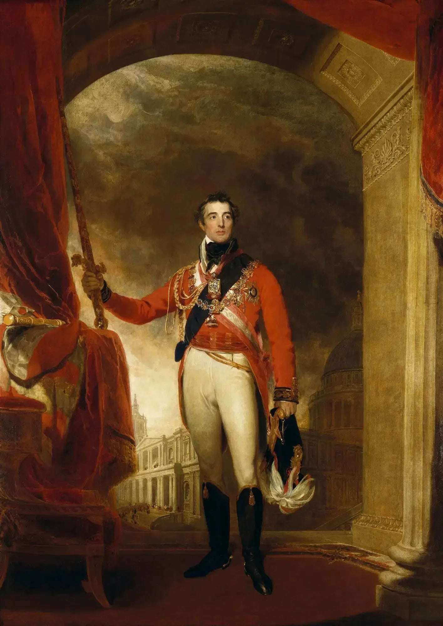 Arthur Wellesley, 1er duc de Wellington (1769-1852) - Thomas Lawrence image 1 reproduction réalisée par Alpha Reproduction