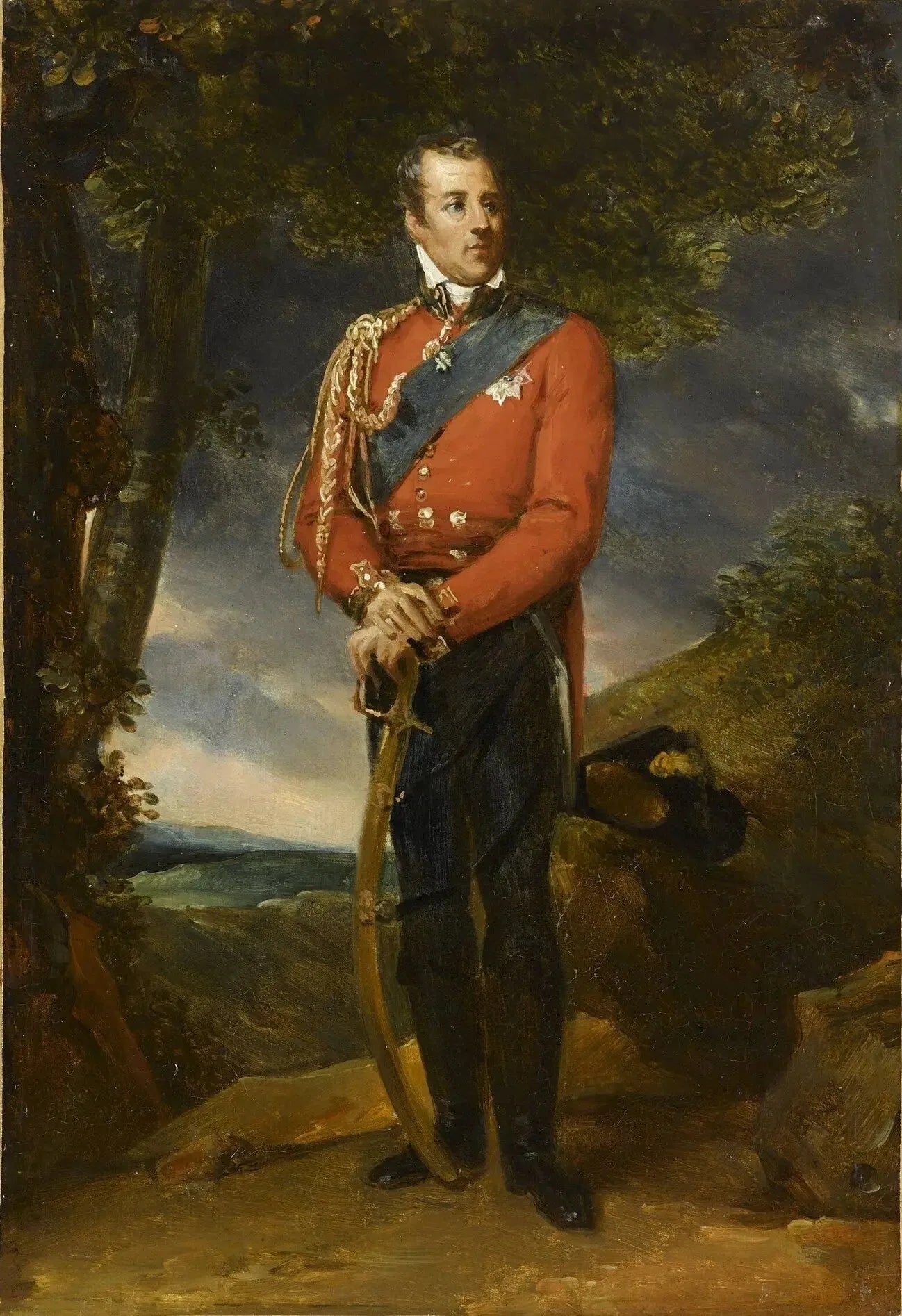Arthur Wellesley, duc de Wellington (1769-1852) - François Gérard image 1 reproduction d’œuvre d’art à l’huile
