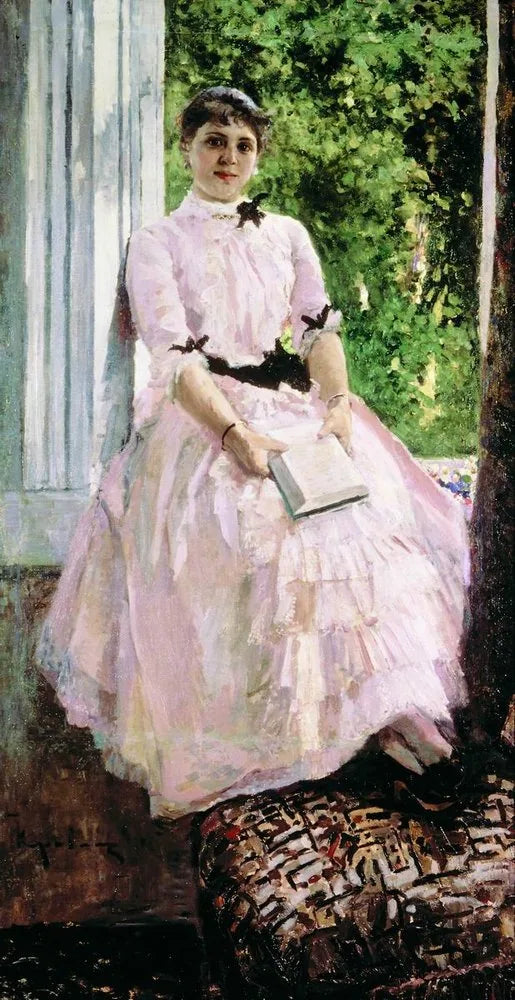 Artist Tatiana Spiridonovna Lyubatovich - Konstantin Korovin image 1 copie peinte à la main à l’huile