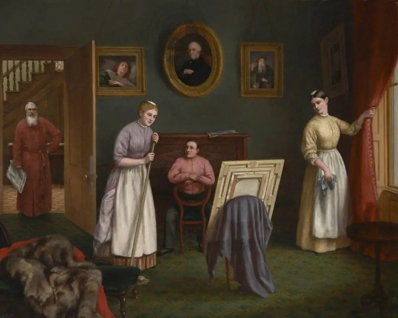 Artiste dans son atelier - Fitz Henry Lane