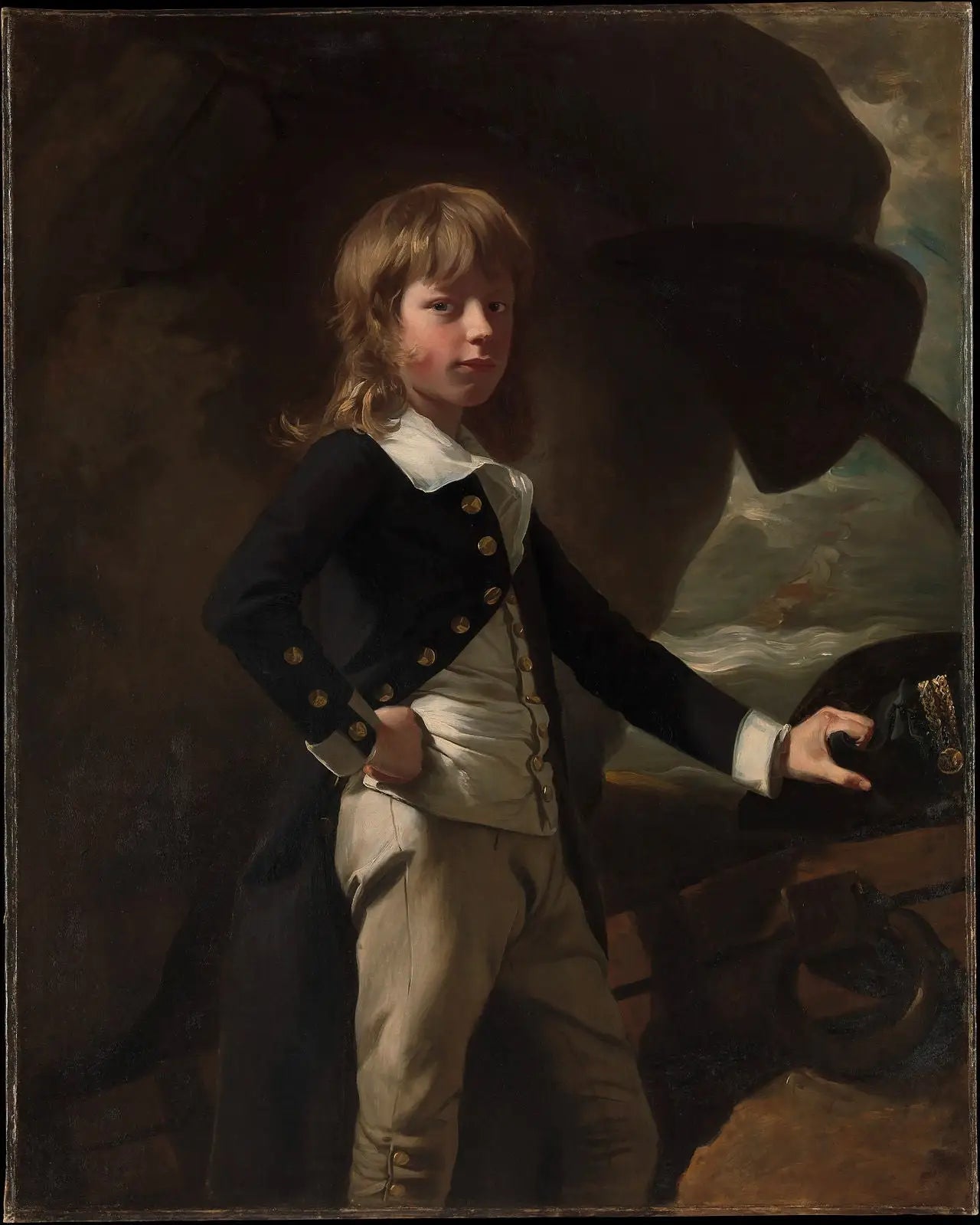 Aspirant Augustus Brine - John Singleton Copley image 1 tableau peint à l’huile sur toile