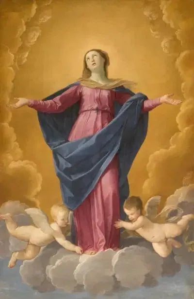 Assomption de la Vierge - Guido Reni image 1 tableau peint à l’huile sur toile
