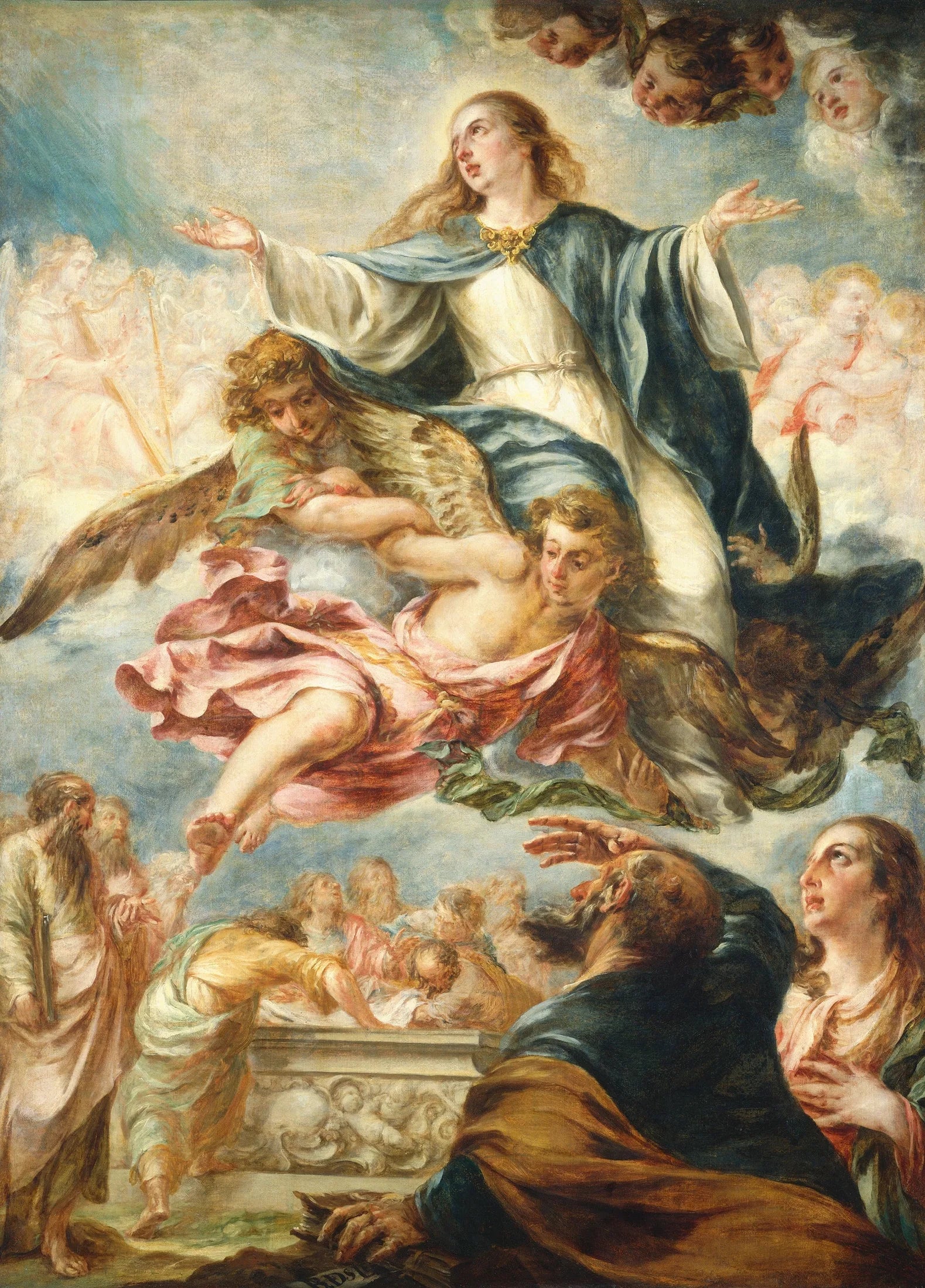 Assomption de la Vierge - Juan de Valdés Leal image 1 reproduction d’œuvre d’art à l’huile