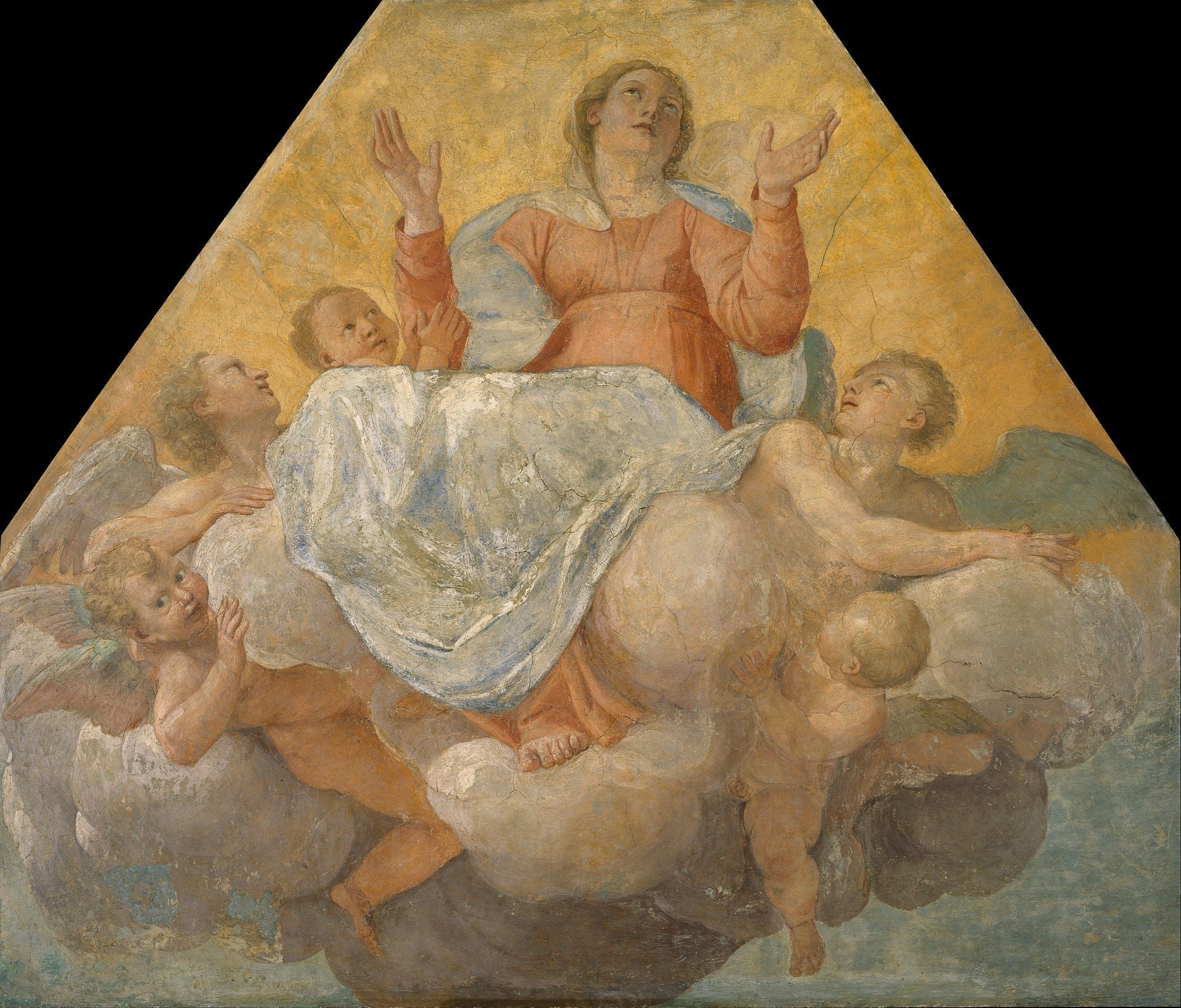 Assomption de la Vierge Marie - Annibale Carracci image 1 reproduction d’œuvre d’art à l’huile