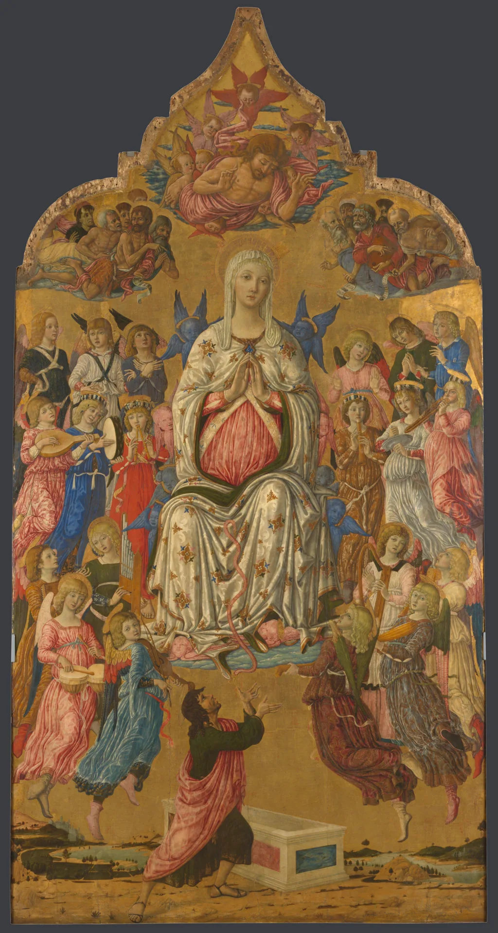 Assomption de la Vierge - Matteo di Giovanni image 1 reproduction d’œuvre d’art à l’huile