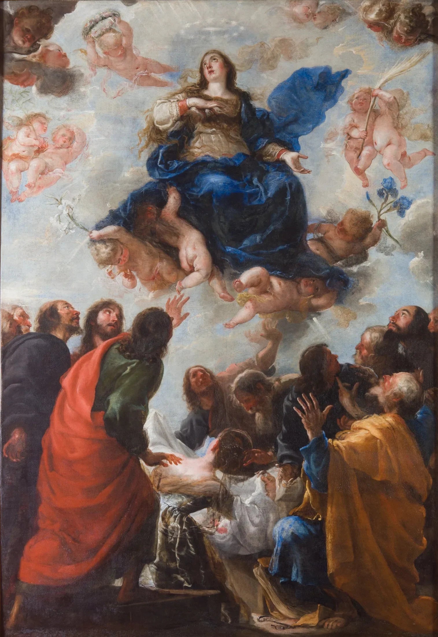 Assomption de Marie - Juan Carreño de Miranda image 1 tableau peint à l’huile sur toile
