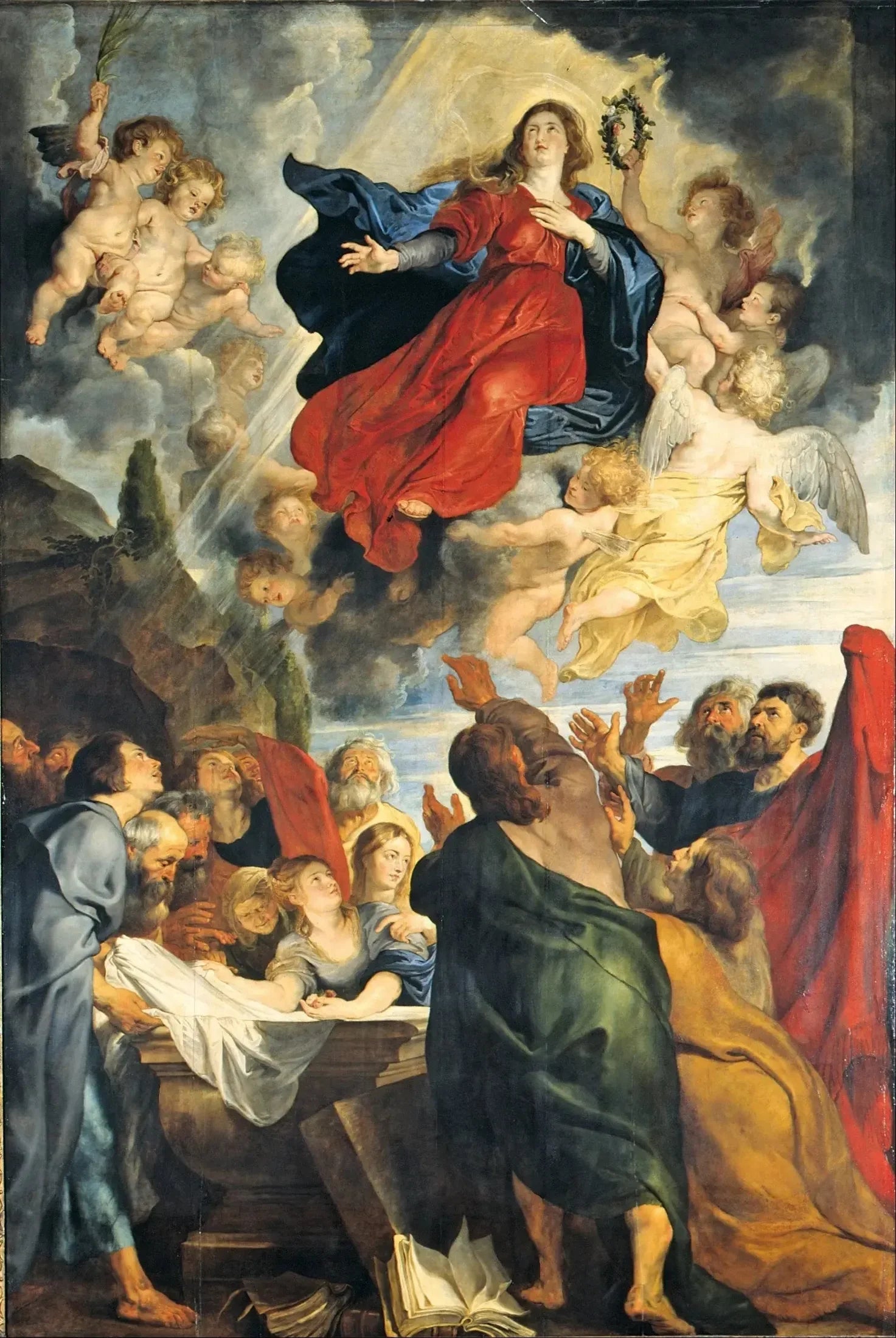 Assomption de Marie - Peter Paul Rubens image 1 copie de tableau peinte à la main
