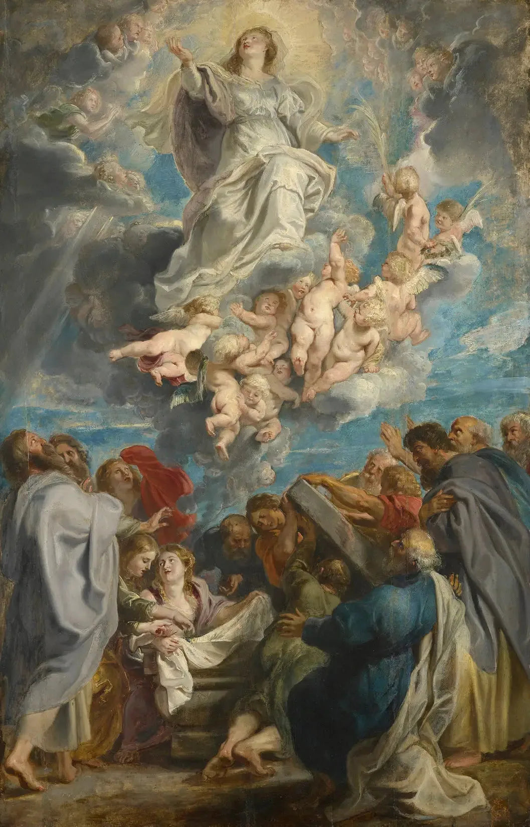 Assomption de Marie - Peter Paul Rubens image 1 reproduction artisanale de tableau