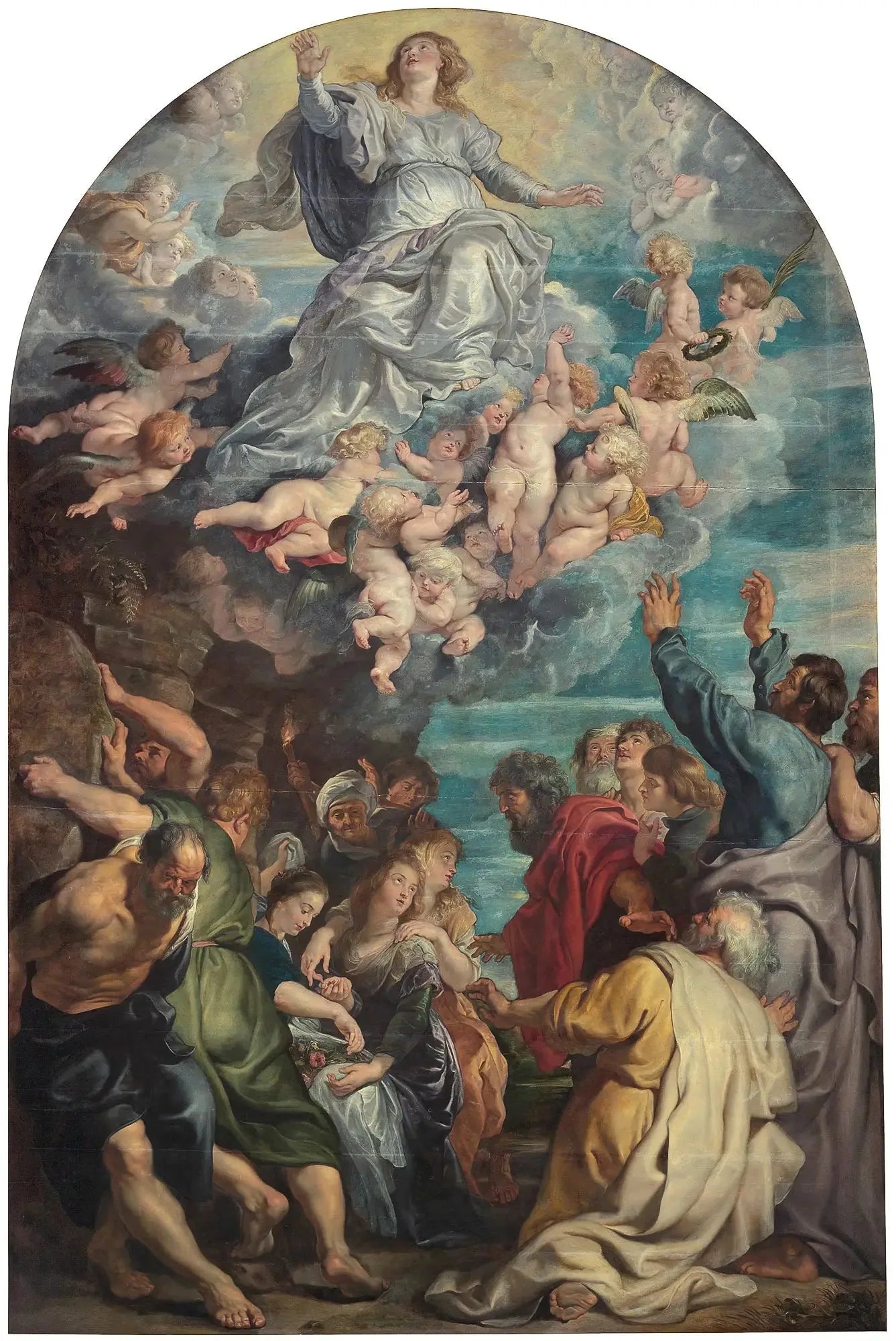 Assomption de Marie - Peter Paul Rubens image 1 copie peinte à la main à l’huile