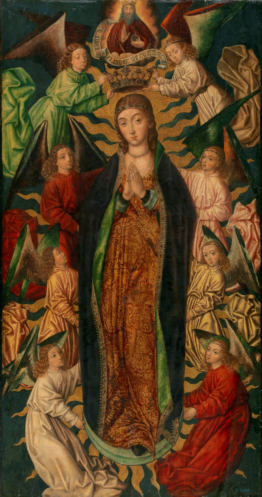 L'Assomption et le Couronnement de la Vierge - Diego de la Cruz