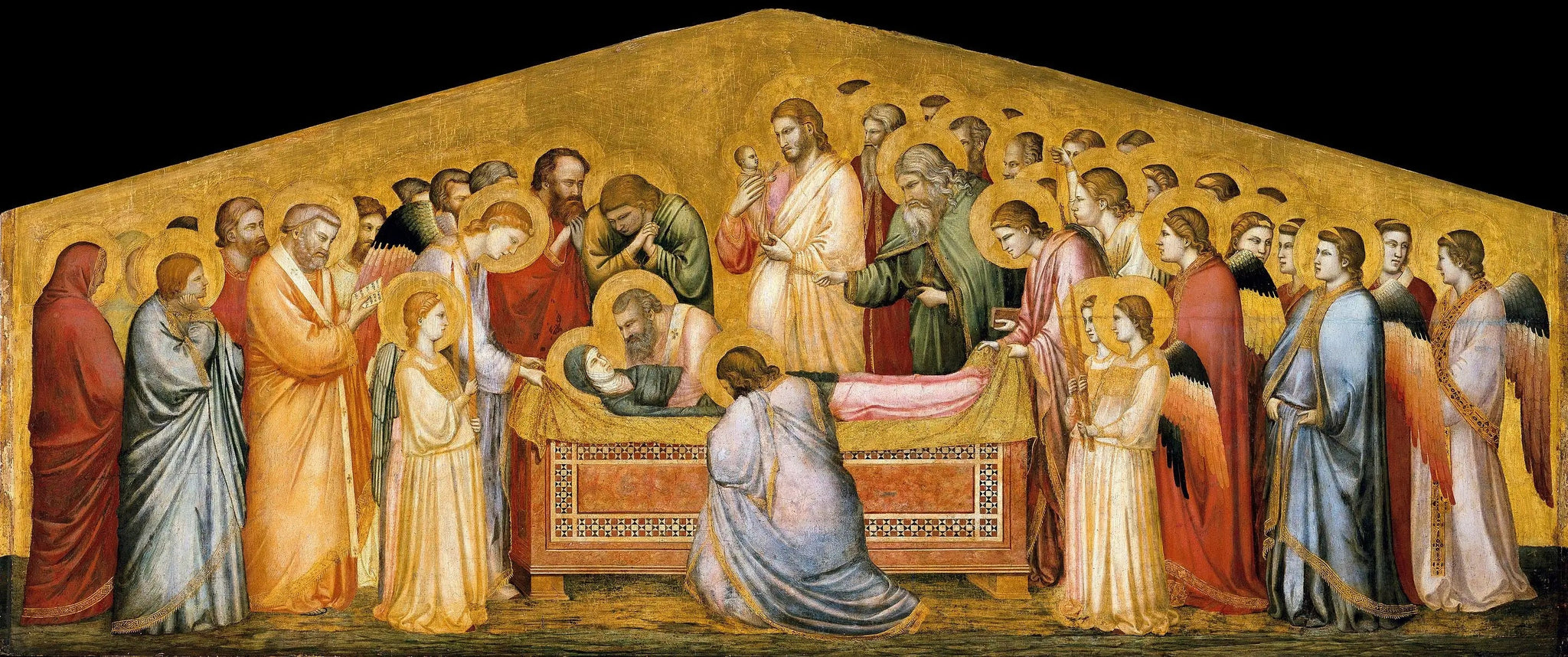 Assomption - Giotto image 1 copie de tableau peinte à la main