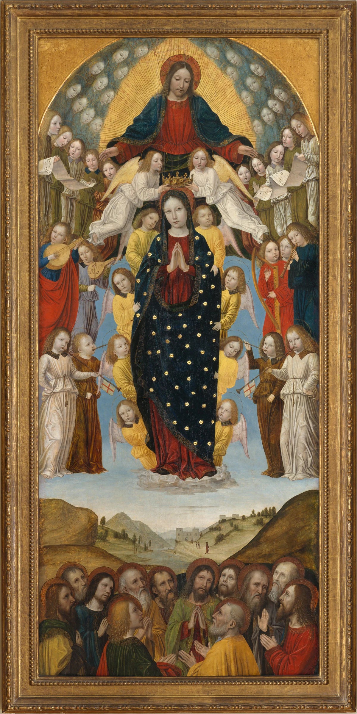 L'Assomption de la Vierge - Bergognone (Ambrogio di Stefano da Fossano)