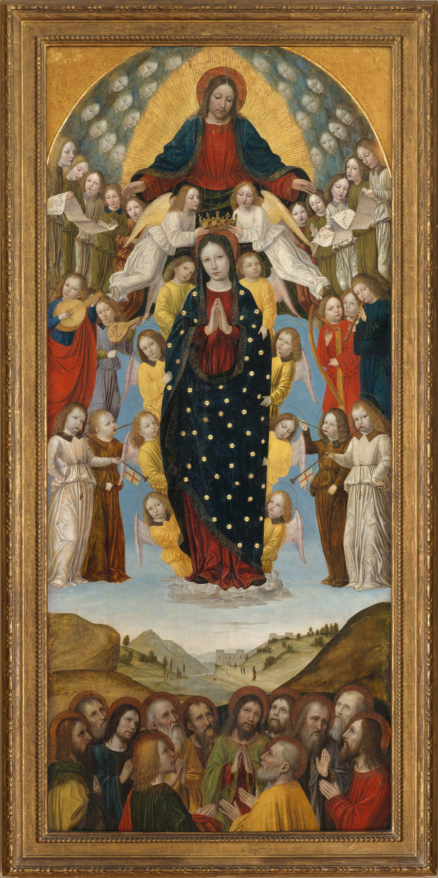 L'Assomption de la Vierge - Bergognone (Ambrogio di Stefano da Fossano)
