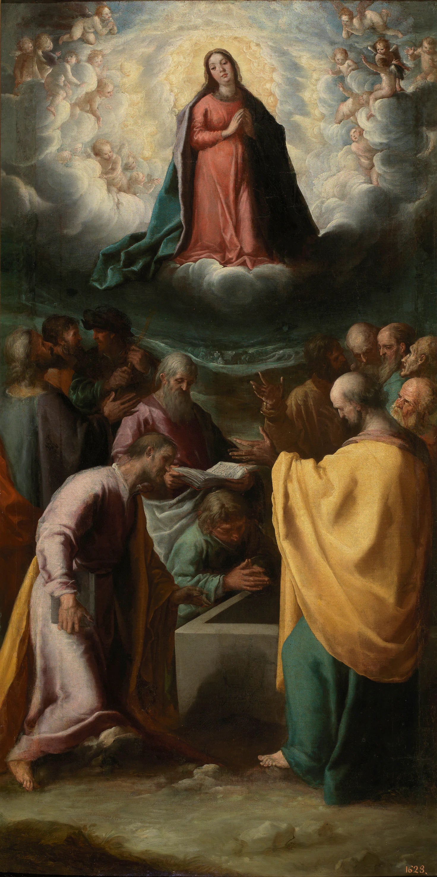 L'Assomption de la Vierge - Eugenio Cajés