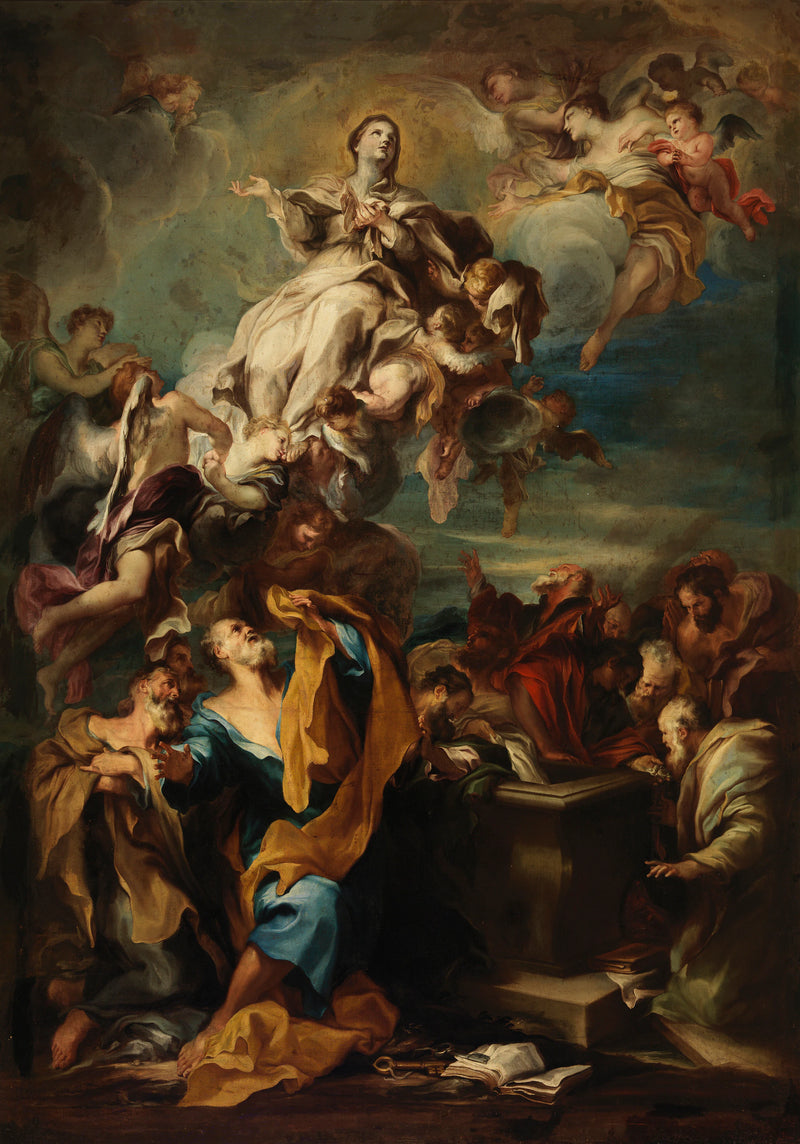 L'Assomption de la Vierge - Gregorio de Ferrari