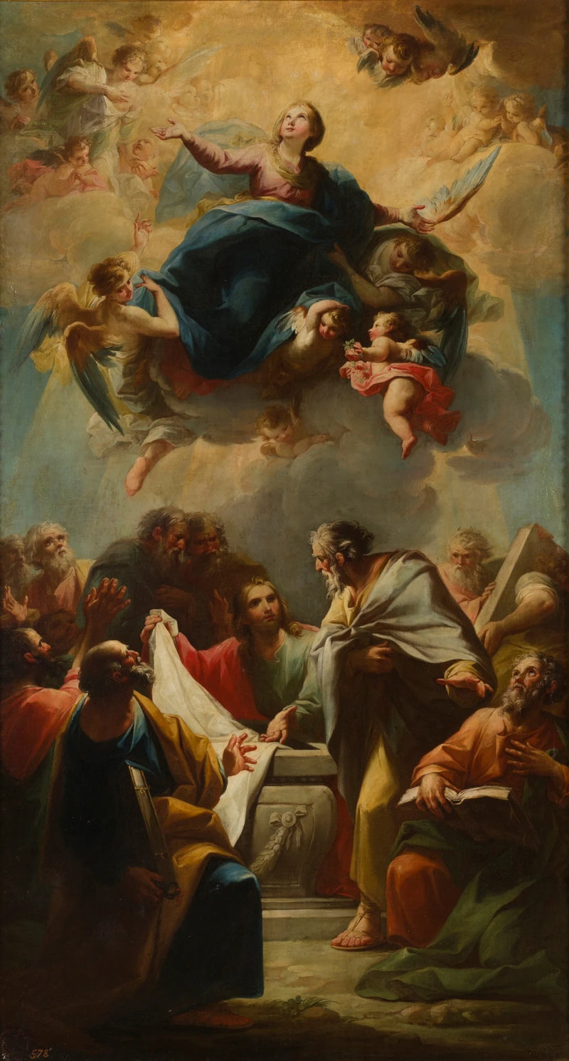 L'Assomption de la Vierge - Mariano Salvador Maella