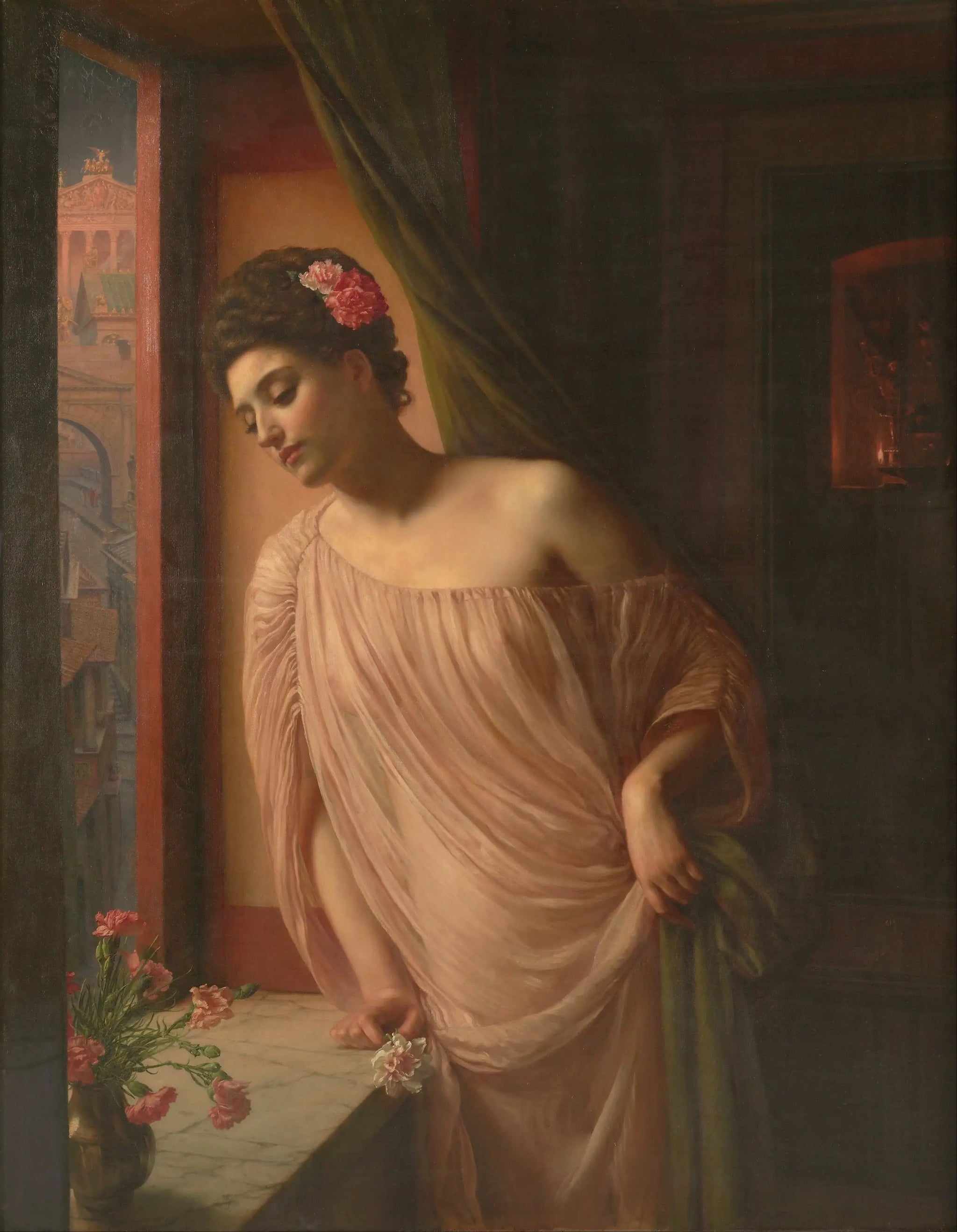 Astérié - Edward Poynter image 1 reproduction d’œuvre d’art à l’huile