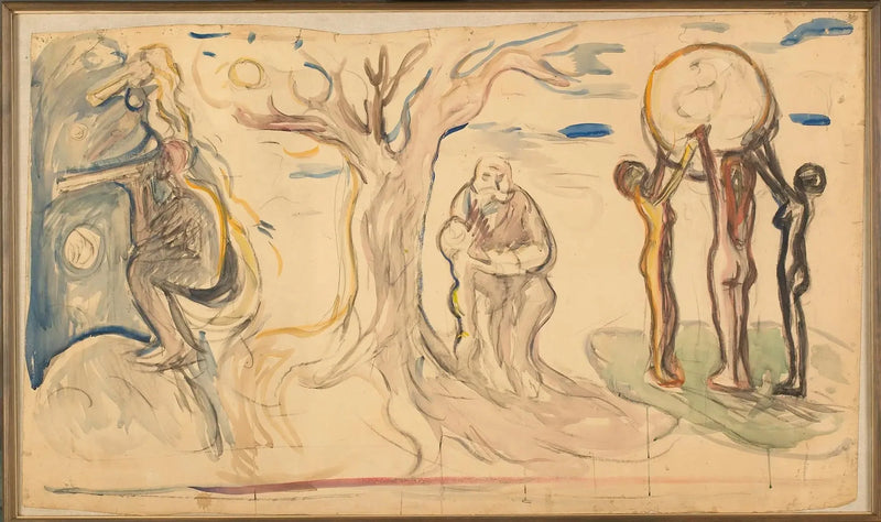 Astronomie, Histoire et Géographie - Edvard Munch