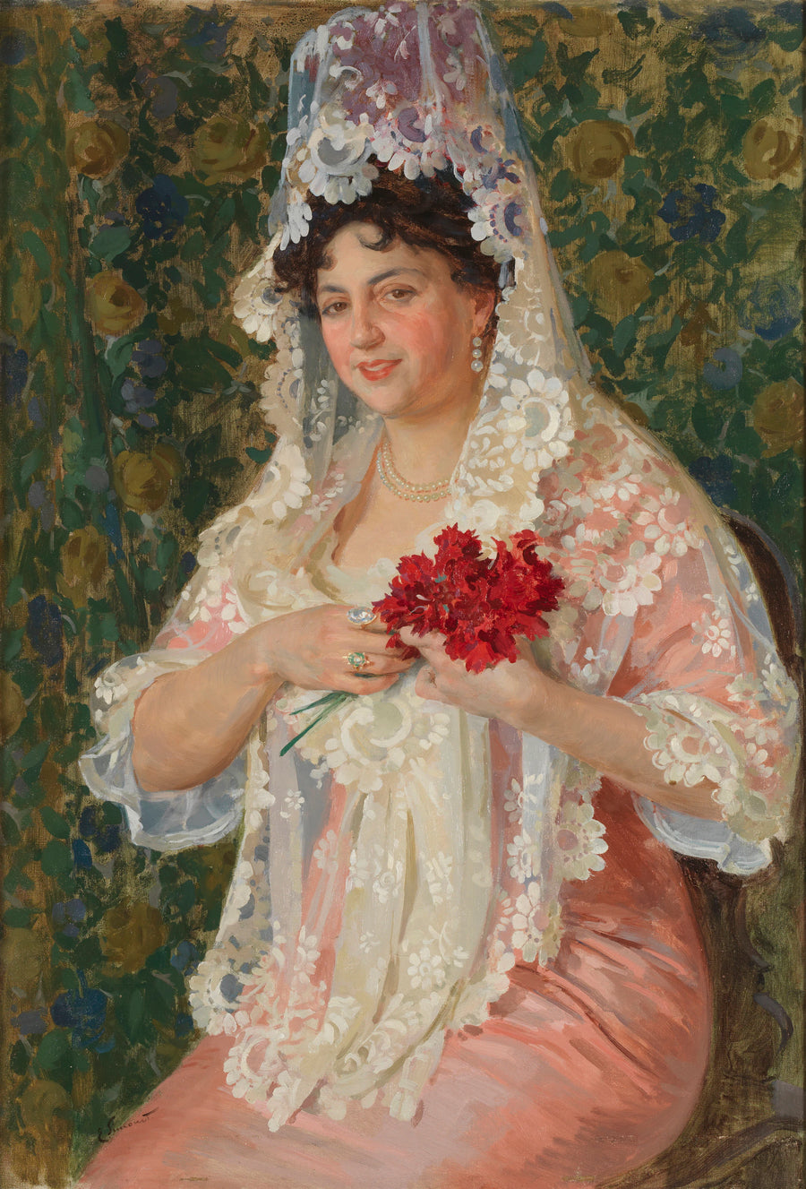Asunción Castro Crespo, femme de l'artiste - Enrique Simonet