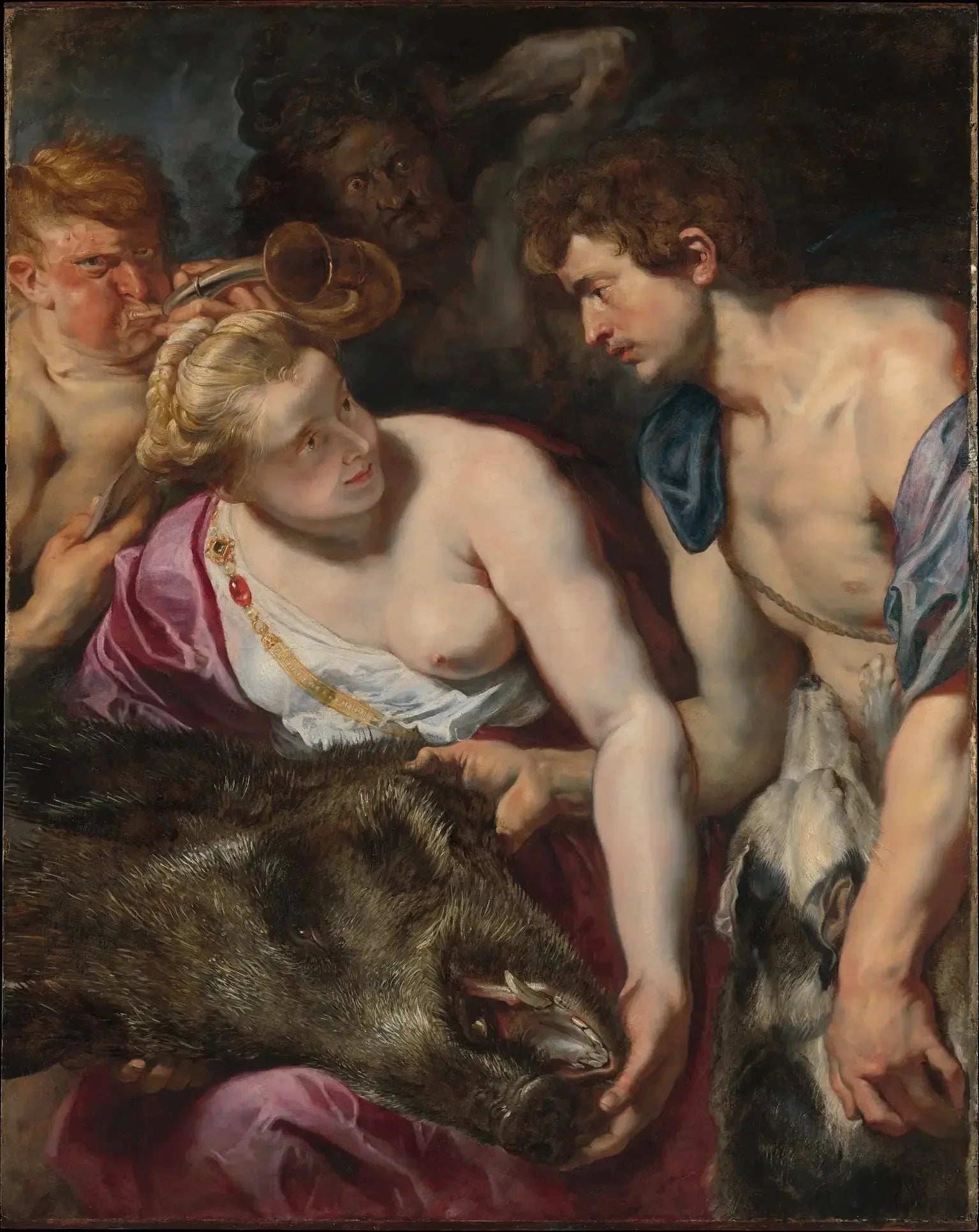 Atalante et Méléagre - Peter Paul Rubens image 1 tableau peint à l’huile sur toile