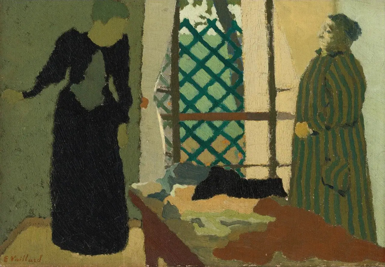 Atelier de Couture de Madame Vuillard - Édouard Vuillard image 1 reproduction réalisée par Alpha Reproduction