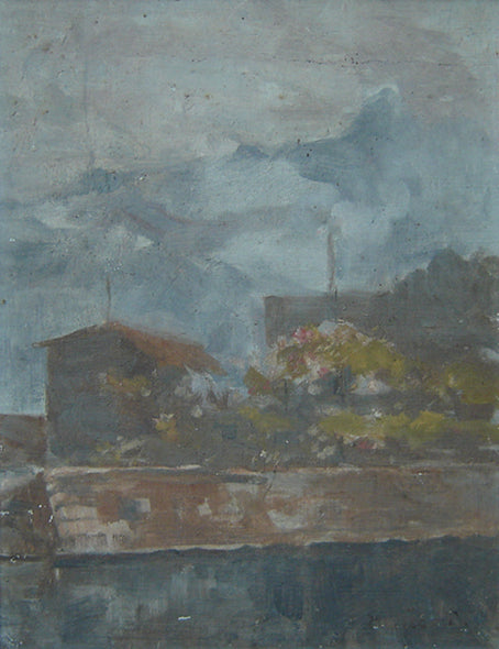 Atmosfera parisiense - Eliseu Visconti image 1 reproduction artisanale de tableau