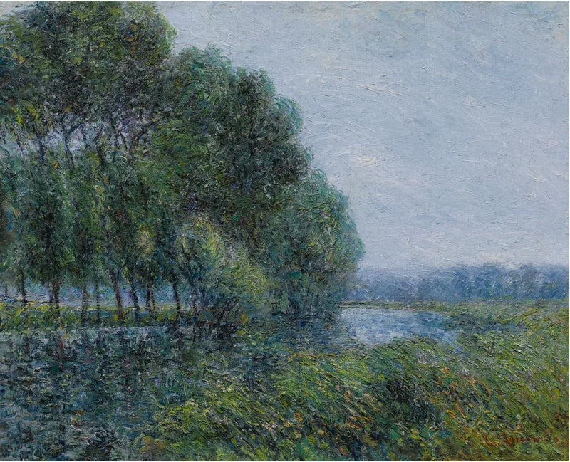Au bord d'Eure en printemps - Gustave Loiseau