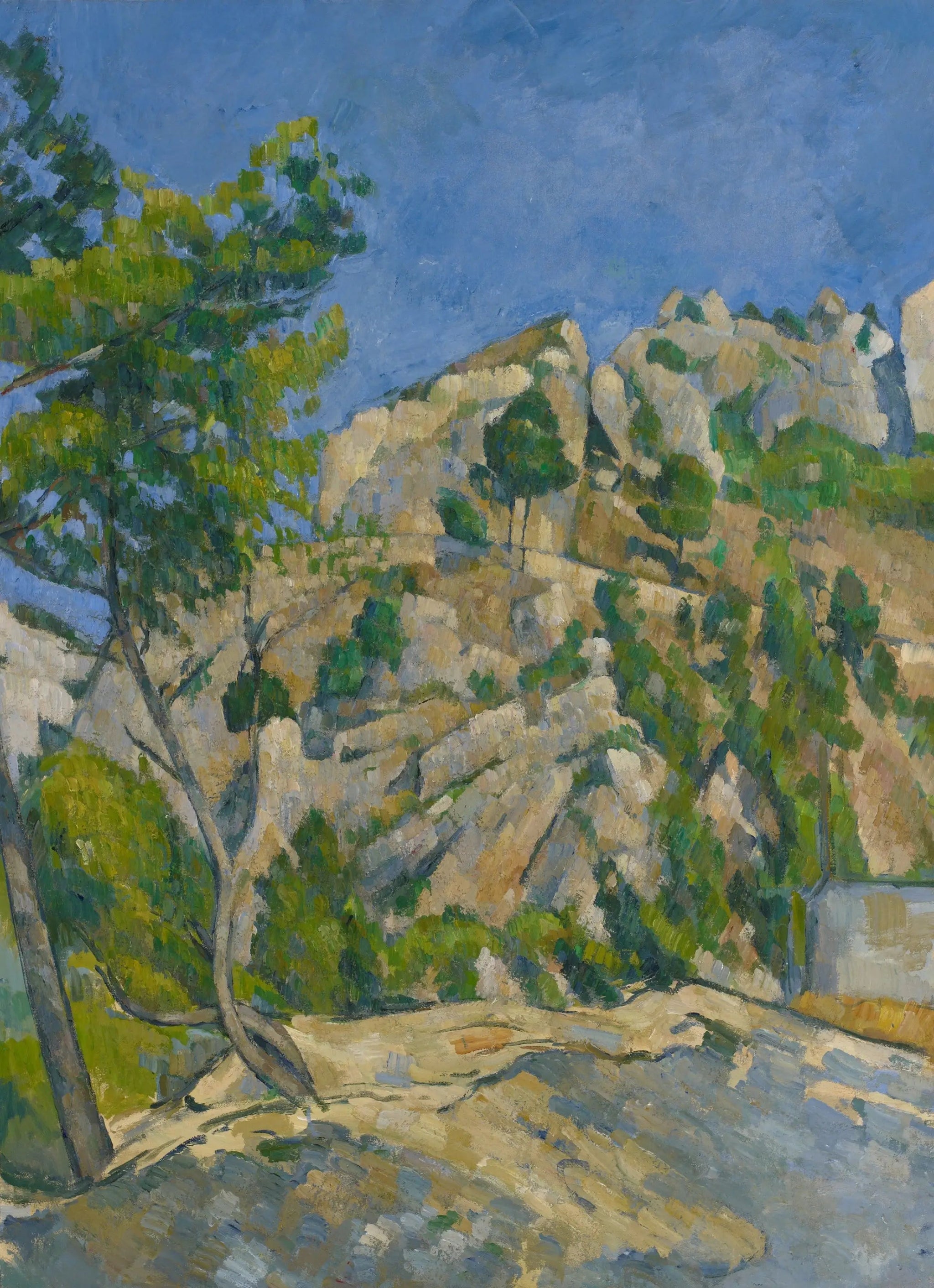 Au Fond du Ravin, l'Estaque - Paul Cézanne image 1 reproduction d’œuvre d’art à l’huile