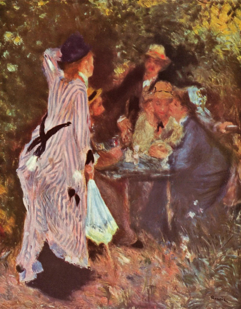 Au jardin - Pierre-Auguste Renoir