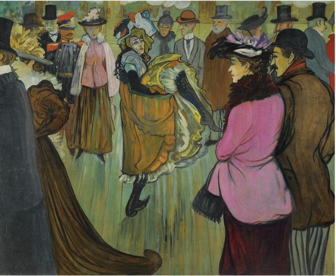AU MOULIN ROUGE - Louis Anquetin image 1 reproduction d’œuvre d’art à l’huile