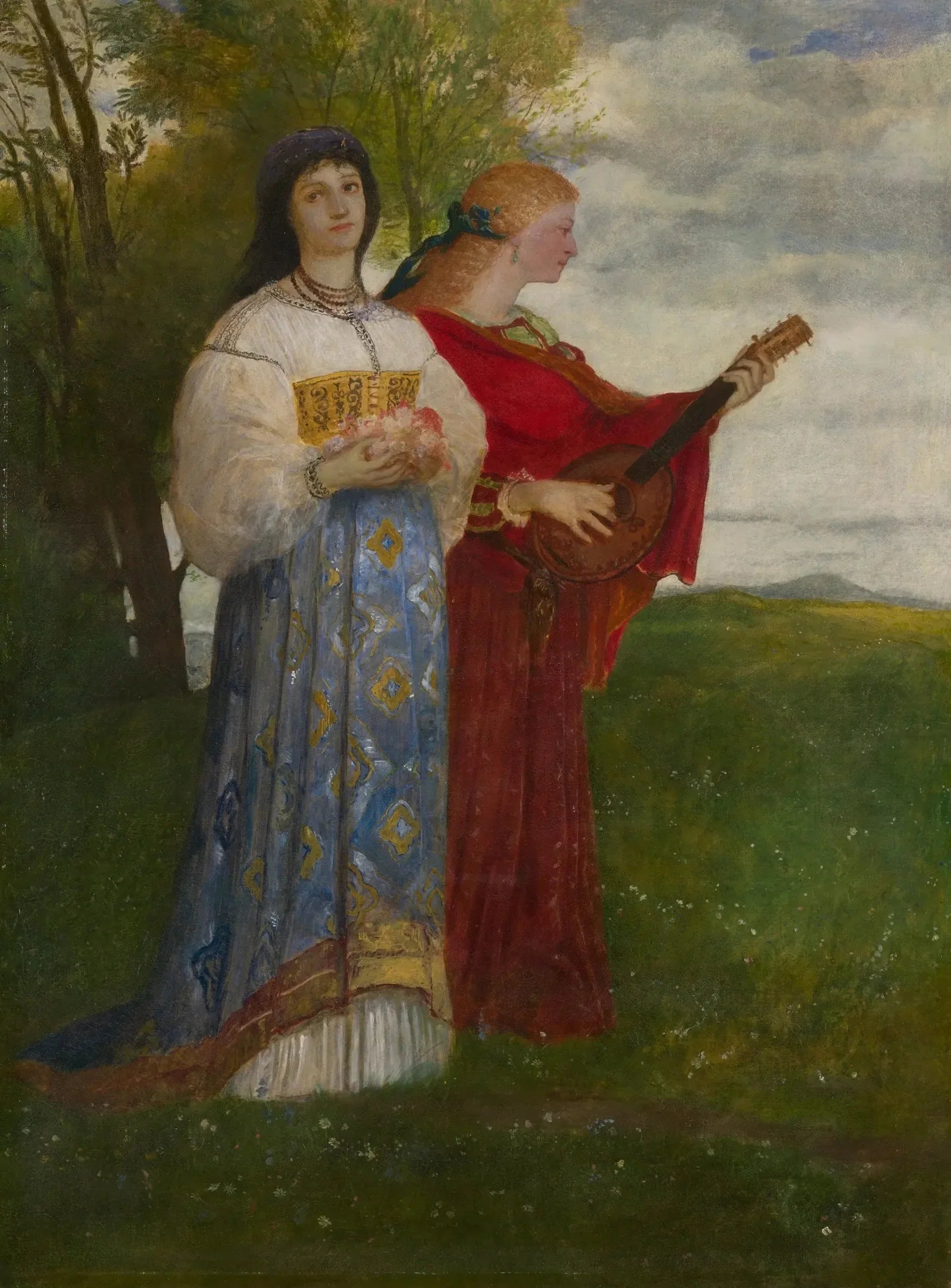 Au printemps - Arnold Böcklin image 1 reproduction de peinture à l’huile