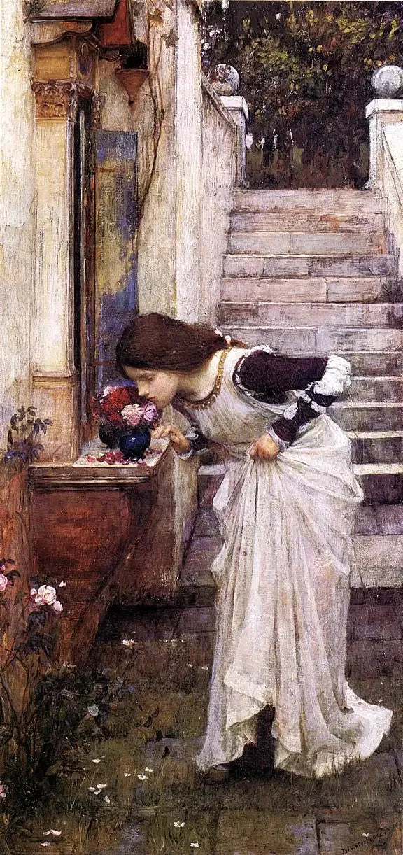 Au sanctuaire - John William Waterhouse