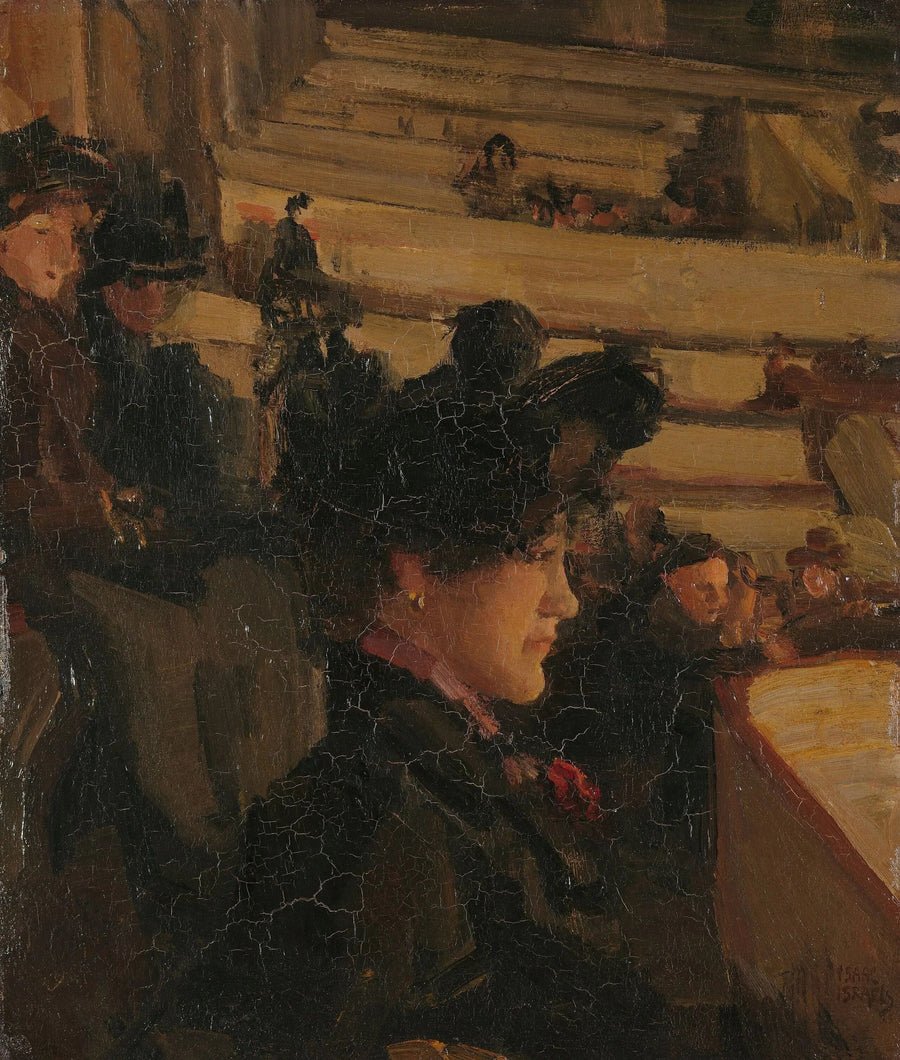 Au théâtre - Isaac Israëls