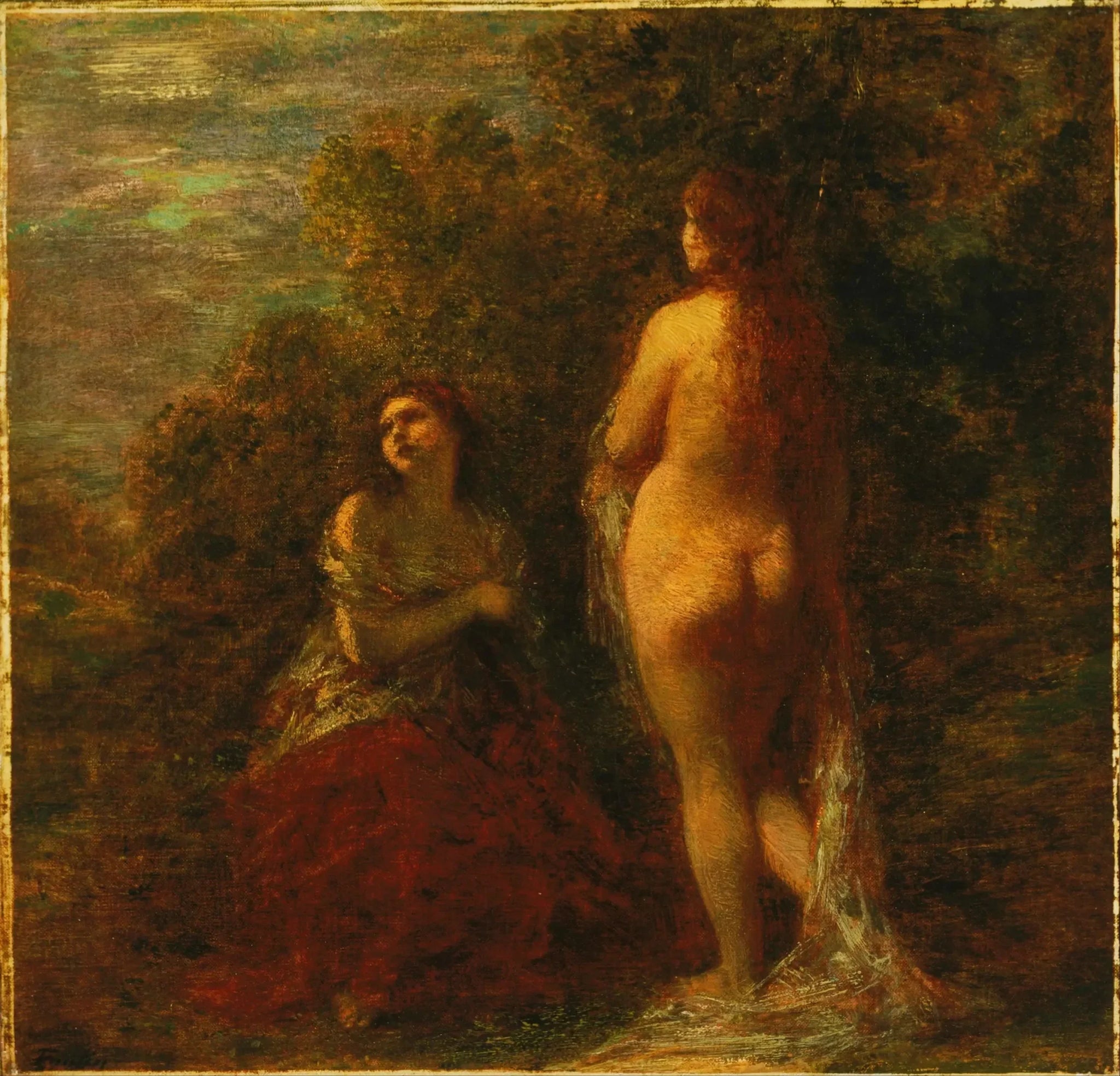 Aube - Henri Fantin-Latour image 1 copie de tableau peinte à la main