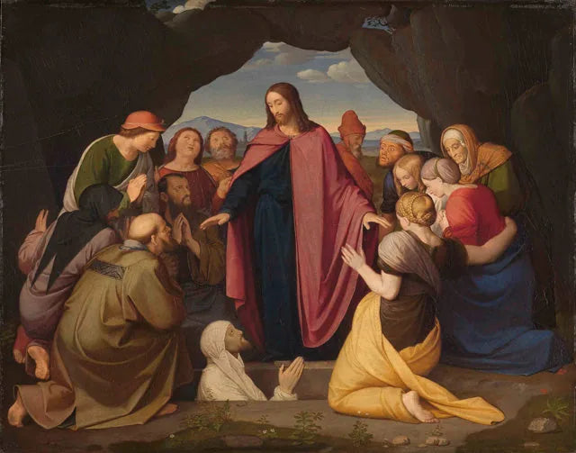 Auferweckung des Lazarus - Johann Friedrich Overbeck image 1 tableau peint à l’huile sur toile
