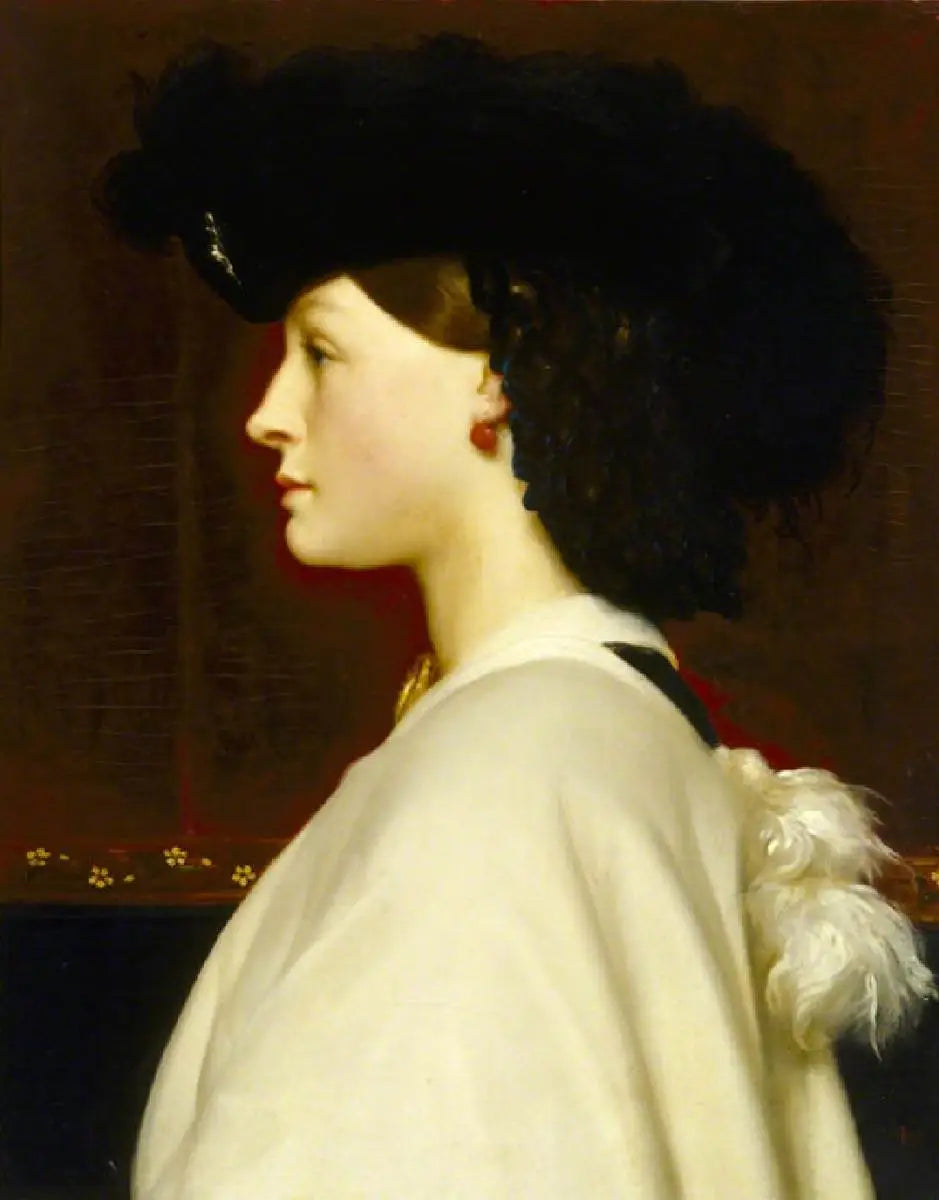 Augusta Frances Anne Hoare (1845-1922) - Frederic Leighton image 1 reproduction artisanale de tableau
