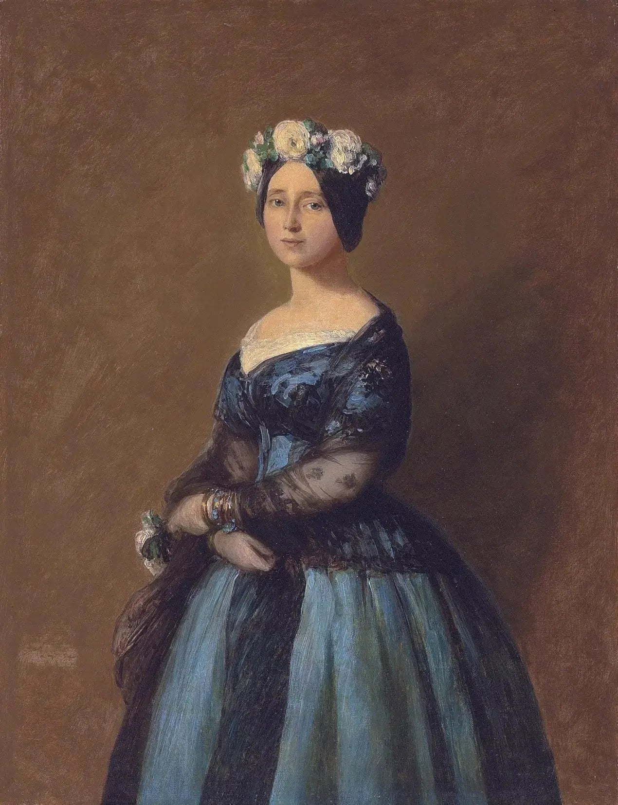 Augusta, princesse de Prusse - Franz Xaver Winterhalter image 1 reproduction de peinture à l’huile