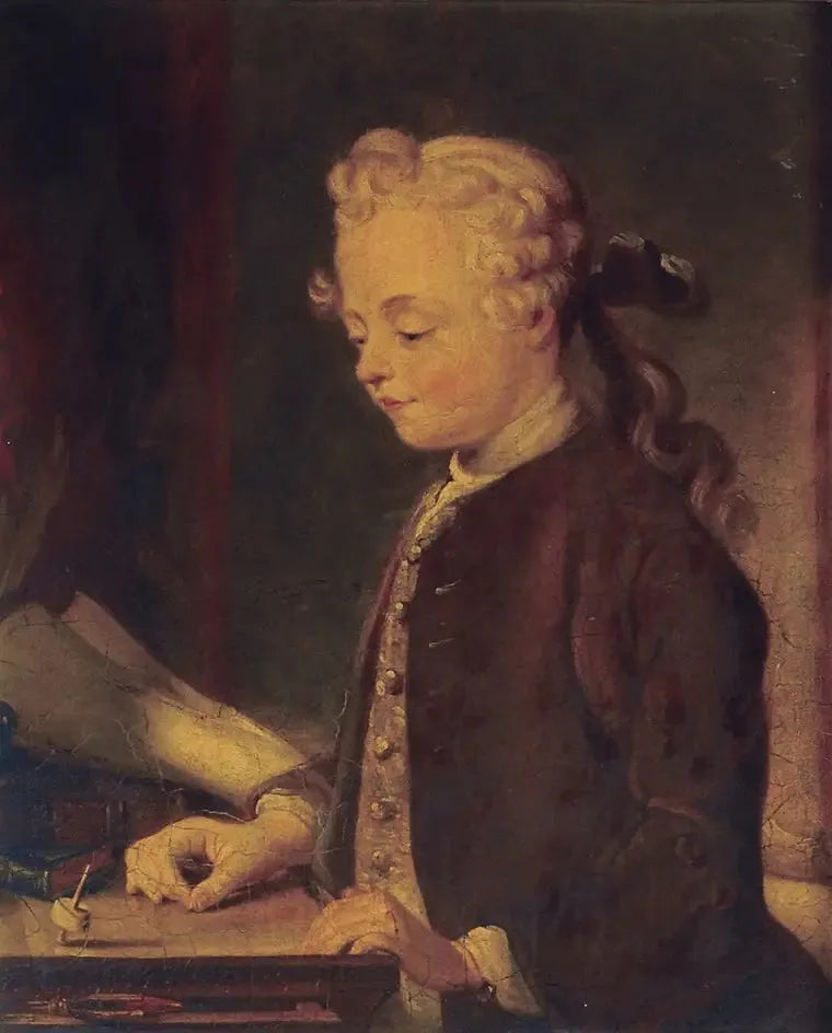 Auguste-Gabriel Godefroy (L'enfant au toton) - Jean Siméon Chardin image 1 reproduction artisanale de tableau