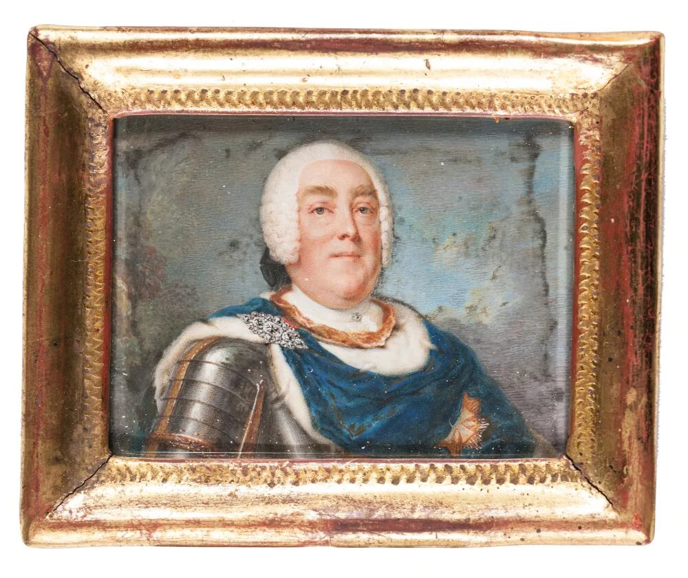 Auguste III, électeur de Saxe, roi de Pologne - Anton Raphael Mengs image 1 reproduction réalisée par Alpha Reproduction