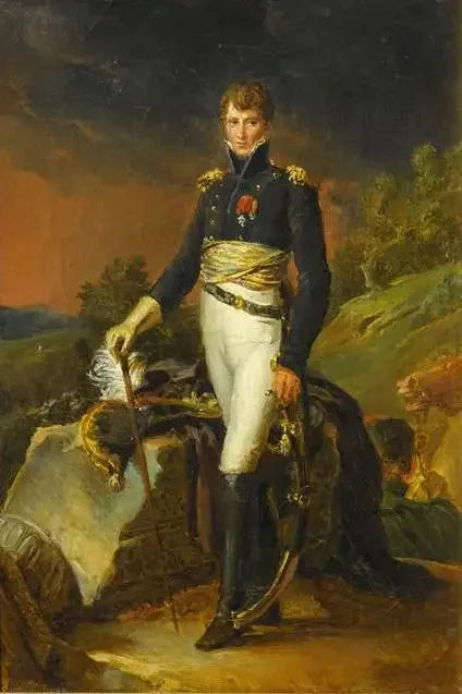 Auguste-Marie-François, baron Colbert de Chabannais (1777-1809), général - François Gérard image 2 reproduction d’œuvre d’art à l’huile