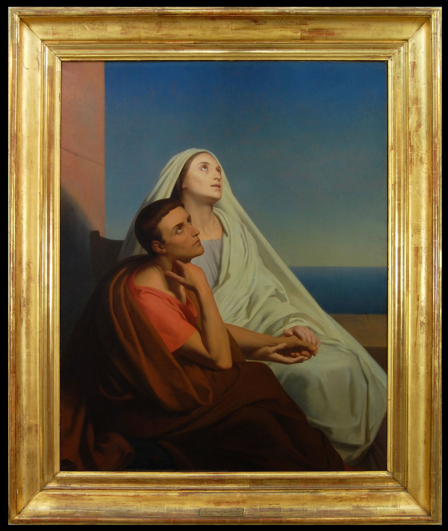 Augustinus en Monica - Ary Scheffer