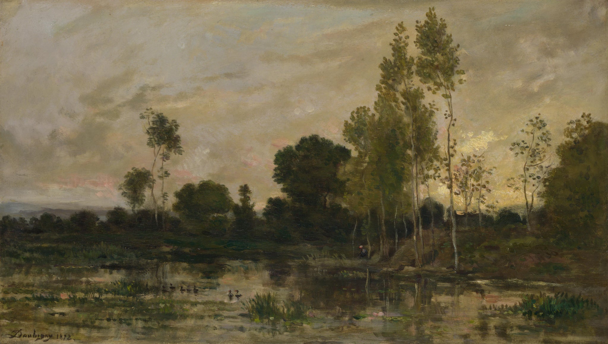 Aulnes - Charles-François Daubigny