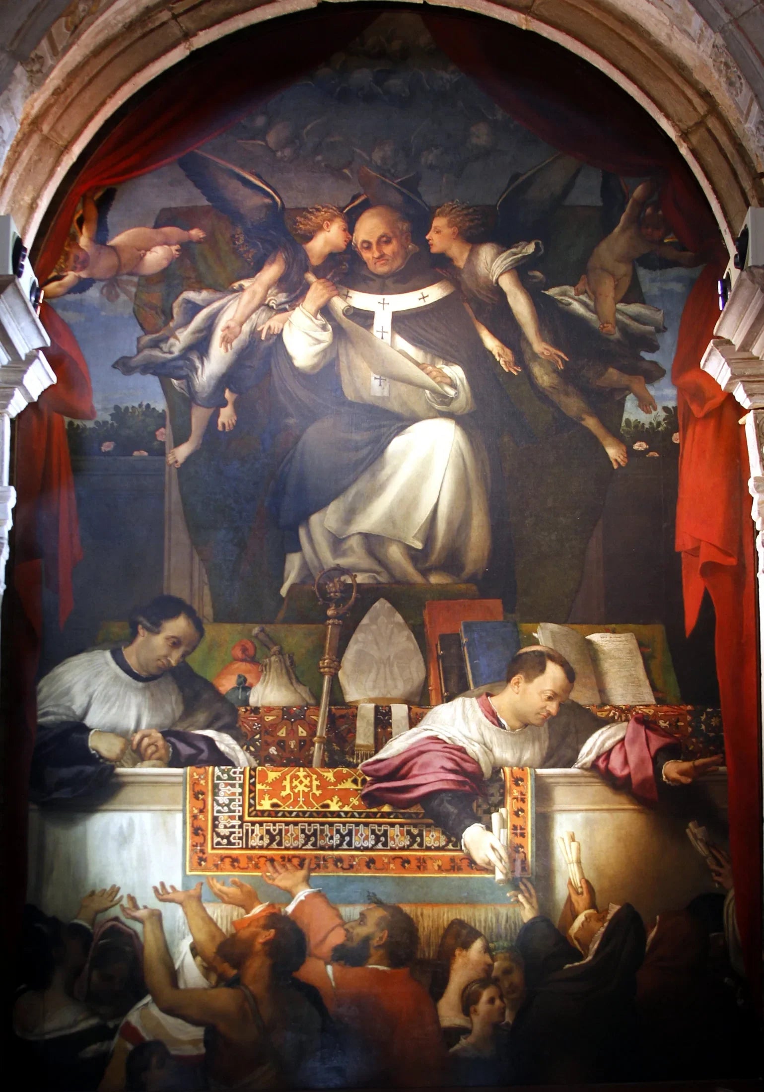 Aumône de Saint-Antonin - Lorenzo Lotto image 1 copie peinte à la main à l’huile