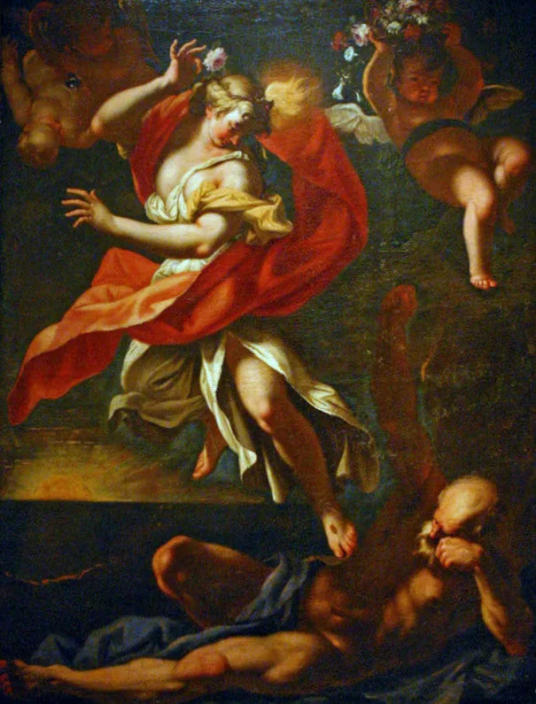 Aurora y Thyton - Sebastiano Ricci image 1 reproduction artisanale de tableau