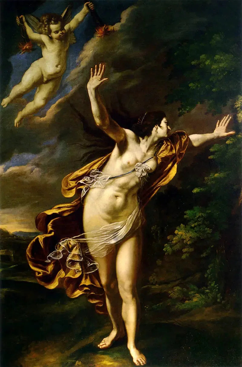 Aurore - Artemisia Gentileschi image 1 reproduction réalisée par Alpha Reproduction
