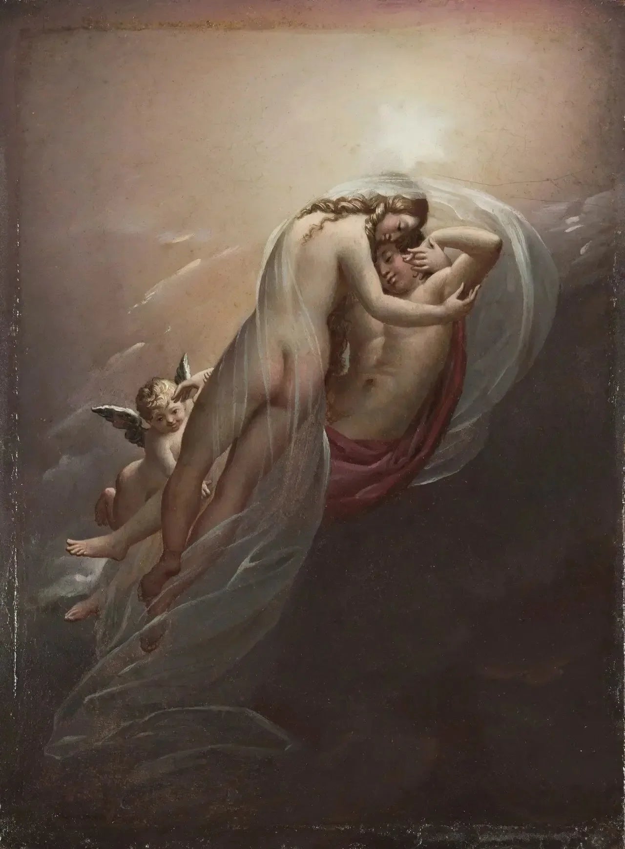 Aurore et Céphale - Anne-Louis Girodet image 1 reproduction artisanale de tableau